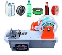 3D Printer Filament Maker Machine, Recycled PET Bottle Recycler, Desktop Extruder for DIY Projects and Small Studios, High Temperature Capability up to 300℃/572℉