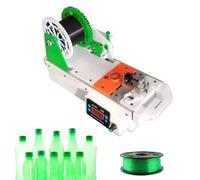 3D Printer Filament Maker Machine, Recycled PET Extruder, Adjustable Temperature & Speed, for DIY Makers and Small Studios