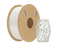 3D Printer Filament PETG Filament 1.75mm High Speed 30-600mm/s 1kg/Spool Accuracy ± 0.03 mm for K1 Max 3D Printer(White)