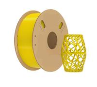 3D Printer Filament PETG Filament 1.75mm High Speed 30-600mm/s 1kg/Spool Accuracy ± 0.03 mm for K1 Max 3D Printer(Yellow)