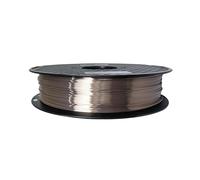 3D Printer Filament, PLA 3D Printer Filament, 1.75mm Silk Silver Gold 250g/500g/1KG, Shiny Metallic Feel 3D Printing Material Silky Shine Filament(Rose Gold 1Kg)
