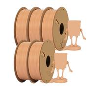 3D Printer Filament PLA Filament 1.75mm 3D Printer 5/10Rolls Printing Plastic Material for FDM Mix(5Roll Skin)