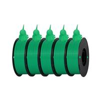 3D Printer Filament PLA/PETG 3D Printer Filament 1.75mm 5KG Mix Color No Bubble PLA Printing Materials(PLA Green)