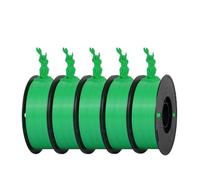 3D Printer Filament PLA/PETG 3D Printer Filament 1.75mm 5KG Mix Color No Bubble PLA Printing Materials(PETG Green)