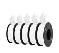 3D Printer Filament PLA/PETG 3D Printer Filament 1.75mm 5KG Mix Color No Bubble PLA Printing Materials(PLA White)