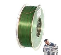 3D printer filament PLA - with double colour change, silky shiny, 1.75 sides 1 kg | with high precision supports precise dimensional printing, value