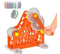 3D Printer Filament Respooler, 1Kg Filament Spool Winder, Manual Electric Dual Use, Smooth Rotation Wire Rewinder, Anti Tangling Modular Design, for 3D Printing Enthusiasts