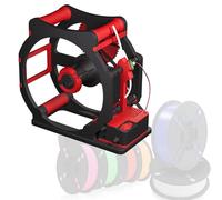3D Printer Filament Respooler, Electric & Hand-cranked Spool Rewinder with Removable Modular Design, Compatible with 1kg Filaments and Welding Wires