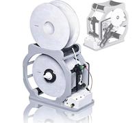 3D Printer Filament Respooler, Electric Spool Rewinder with Smart Auto Stop, 1kg Capacity, Neat Winding No Tangles, for Printing Enthusiasts, Welders, Artists