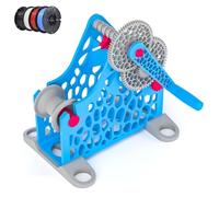 3D Printer Filament Respooler, Manual Spool Winder with Detachable Design and 2 Winding Methods for Efficient Filament Management