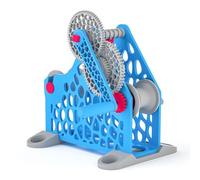 3D Printer Filament Respooler - Manual Spool Winder with Removable Modular Design and Smooth Rotation for 1kg Spools - Ideal for 3D Printing Enthusiasts and Textile Artists