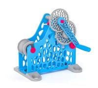 3D Printer Filament Respooler - Manual Spool Winder with Removable Modular Design and Smooth Rotation for 1kg Spools - Ideal for 3D Printing Enthusiasts and Textile Artists