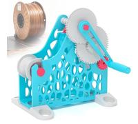 3D Printer Filament Retractor and Spool Winder, Hand-Cranked Design for Uniform Wire Routing and Tangle-Free Operation, Ideal for Printing Enthusiasts