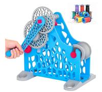 3D Printer Filament Retractor, Electric Spool Rewinder, 1kg Spool Capacity, Perfect for 3D Printing Filament Welding Wire and Sewing Thread for Crafters and Professionals(Blue,Manual)