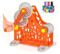 3D Printer Filament Retractor, Electric Spool Rewinder, 1kg Spool Capacity, Perfect for 3D Printing Filament Welding Wire and Sewing Thread for Crafters and Professionals(Orange,Manual)