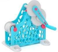 3D Printer Filament Rewinder, Manual Spool Respooler with Removable Modular Design, Neat & Tangle-Free for 1Kg Spools, Ideal for 3D Printing Enthusiasts and Artists