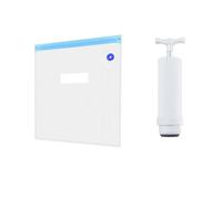 3D Printer Filament Storage Bag PLA Filament Vacuum Bag Dryer Safekeep Humidity Resistant Sealing Bags Keep Filament Dry Sealed(1 Bag -1 Pump)