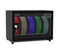 3D Printer Filament Storage Box, 25l Anti-Moisture Dry Box with Lock, Humidity Control Rh 28-60%, Holds 5 Rolls 1kg Spools, Filament Dryer Storage for Pla, Abs, Petg, TPU