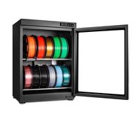 3D Printer Filament Storage Box, Moisture Control Case for 10-12 Rolls, Compatible with Nylon, PLA, PETG, ABS, TPU, Humidity Range RH15%-RH60%