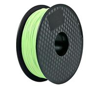 3D Printer Filament Transparent PLA, 3D Printer Filament Luminous Green Color in The Dark 1.75mm+/-0.02 1KG PLA Filament 3D Printing Parts