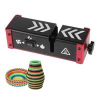 3D Printer Filament Welder,1.75mm Filament Welder, Filament Splicer Tool with 100 Pcs Teflon Tube, Adjustable Clamp Tension, Fast Heating for PLA/ABS/PA/PC/PETG