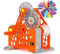 3D Printer Filament Winder Electric with Hand Crank, Detachable Module Design, Uniform Wire Routing for 1Kg Spools - Ideal for 3D Printing Enthusiasts, Welders, Textile Artists
