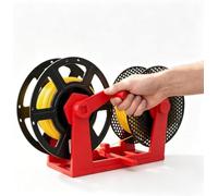 3D Printer Filament Winder, Hand Cranked 1kg Spool Rewinder, Tangling-Free Neat Winding, Manual Spool Winder, for 3D Printer Filament