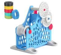 3D Printer Filament Winder Hand Cranked, Spool Winder,Removable Modular Design for 3D Printing Enthusiasts, Welders, Textile Artists