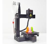 3D Printer for Beginner, 40mm/s FDM 3D Printers, 4x4x4in Printing Size, Frequency Division Multiplexing 3D Printing Machine for Home Office School (UK Plug)