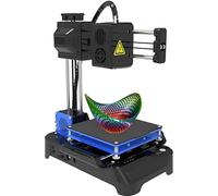 3D Printer for Beginners and Education, Compact Build with Magnetic Plate and Leveling-Free Setup