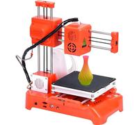 3D Printer for Beginners and Education, Compact Build with Magnetic Plate and Leveling-Free Setup