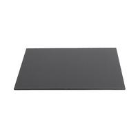 3D Printer Glass Bed 220x240x4mm Tempered Build Plate, Compatible Replacement for Anycubic MEGA S, Microporous Coated Glass Platform with Excellent Flatness for PLA ABS