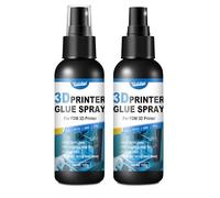 3D Printer Glue Spray - 200g Strong 3D Printer Adhesive Reduces Warping of PLA, ABS, PETG, TPU Filaments on Various Build Plate - 3D Printer Bed Adhesive - Premium 3D Printing Accessories