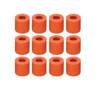 3D Printer Heat Bed Silicone Leveling Column Shocking Absorber, 12Pcs Heat-Resistant 3D Printer Accessories 16mm Solid Bed Mounts Silicone Buffer
