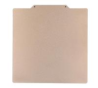 3D Printer Heated Bed Cover, PEO and PEI Flexible Steel Plate Double Sided High Strength Simple Operation 8.6*8.7cm