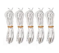 3D Printer Heater Cartridge, 24V60W 6x20mm Ceramic Heating Cartridge for V6 Hotend Extruder, High Efficiency Stainless Steel Heating Tube with 2M Cable, Compatible with Most 3D Printer Models