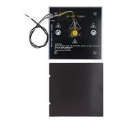 3D Printer Heating Bed 24V 280W Aluminum Alloy Heated Bed Platform with Magnetic Base for K1 K1C 3D Printers 235x235x3mm