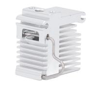 3D Printer Heatsink Aluminum Alloy High Strength Hotend Replacement Heat Sink for Kobra 3, Efficient Cooling Component with Precision Fit for Stable Printing Performance