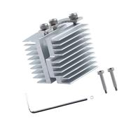 3D Printer Hotend Aluminum Cooling Block Upgrade Component for Stable Substance Feeding
