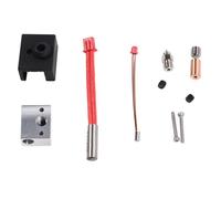 3D Printer Hotend Kit Premium Bimetal Nozzle Throat 300℃ High Temp Heating Block 24V 40W Complete Set Replacement for Ender 3 S1 S1 Pro CR10 Smart Pro Sermoon V1 V1 Pro