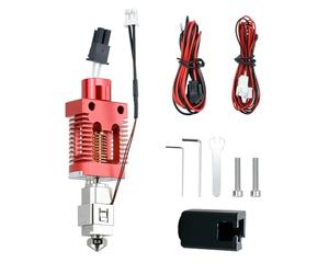 3D Printer Hotend Set 0.4Mm Nozzle with Heat Block for Multiple Models Fast Heating Stable Temperature Pinter Hot End Replacement