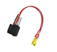 3D Printer Hotend Set for FLSUN with Metal, Brass hot end | Red Wire Plug for Extruder Repair, with Metal Tip Assembly for Maintenance Workbench and Home Workshop Repair Use