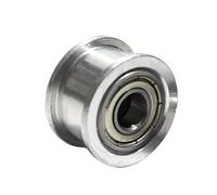 3D printer idler pulley 20/22/24/25T 2GT Idler Timing Pulley With Bearing Bore 3/4/5/6/7/8/9mm for Width 7/11mm 3D Printer Synchronous GT2(Bearing 3x10x4mm-623,1PC-20T WITHOUTTEETH_11MM-GROOVE OD12MM)