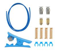 3D Printer Kit PTFE Tubing Hose Pipe 100cm for 1 75mm Filament with Tube Cutter 2pcs PC4 M6 Pneumatic Fittings M8 Hotend Socks Compatible 3