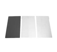 3D Printer LCD Build Plate 2 Pcs 163x90mm Flexible Build Plate with Soft Magnetic Base and Convenient Handle Suitable for Photon Mono 4 and Photon Mono 4 Ultra 3D Printers Brushed