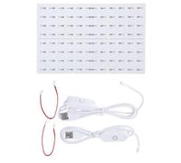 3D Printer LED Backlight Board Kits Photo Model for Lab 3D Printing Light Board Printed Lamp Panel Replace Aesthetic Improvement