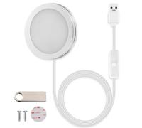 3D Printer LED Lamp Kit 001 - Compatible with Bambu Lab Models,White 3000K Light, USB Powered, Easy Assembly, Makerworld Maker's Supply