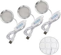 3D Printer LED Lighting Kit - 3-Piece LED Lamp Set for Illuminating 3D Printed Models, Compatible with Bambu Lab & MakerWorld, Ideal for DIY Hardware Mods and Model Display