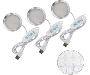 3D Printer LED Lighting Kit - 3-Piece LED Lamp Set for Illuminating 3D Printed Models, Compatible with Bambu Lab & MakerWorld, Ideal for DIY Hardware Mods and Model Display