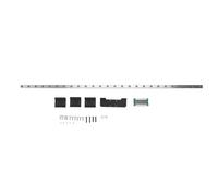 3D Printer Linear Rail Kit High Performance X Axes Linear Guide Rail Smooth Low Friction Motion Enhanced Stability for Neptune 3 Max 4 Max High Carbon Cr Steel